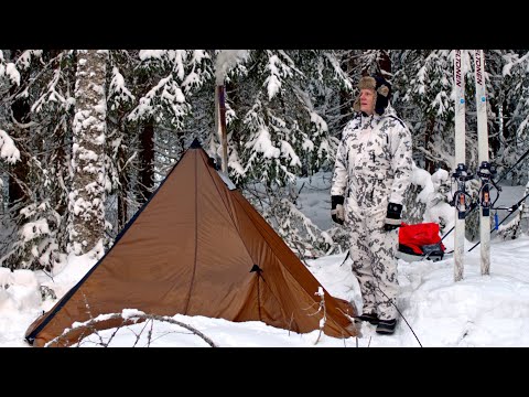 Leiri suon laidalla | -25°C yö ulkona
