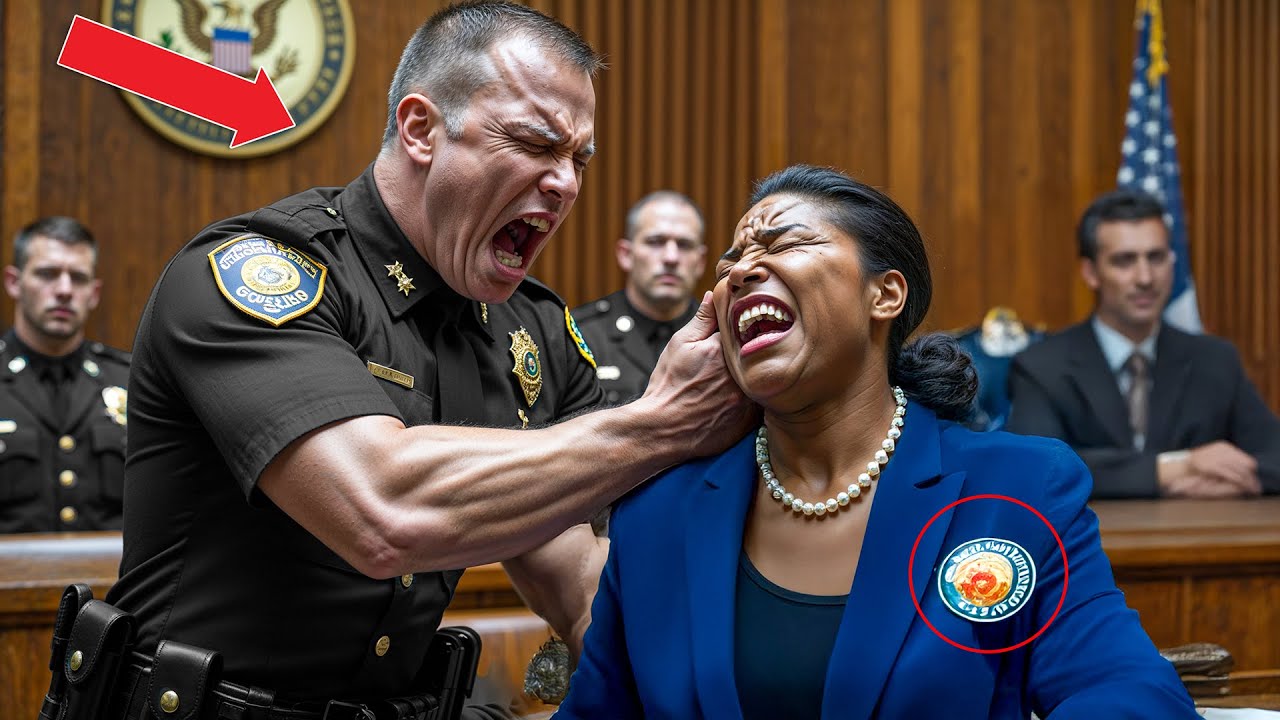 Racist Cop SLAPS Jasmine Crockett But She Destroys Him in 4 Minutes Flat!