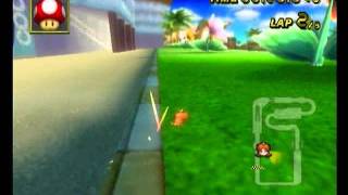 Coconut Mall 45''235 ココナッツバグール - Mario Kart Wii World Champion