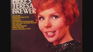 Teresa Brewer - Last Night On The Back Porch (1960)