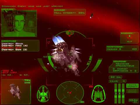 Let's Play Descent: Freespace - The Great War: Silent Threat #5 - Exodus & The Return to Ross 128