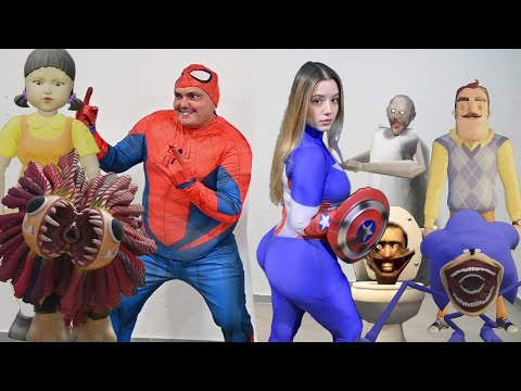 Superheroes VS All Bad Guys