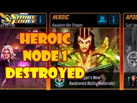 MIDGAMERS VIEW - MLF SAGA HEROIC DIFF NODE 1 #msfs2020  #MarvelStrikeForce #msf
