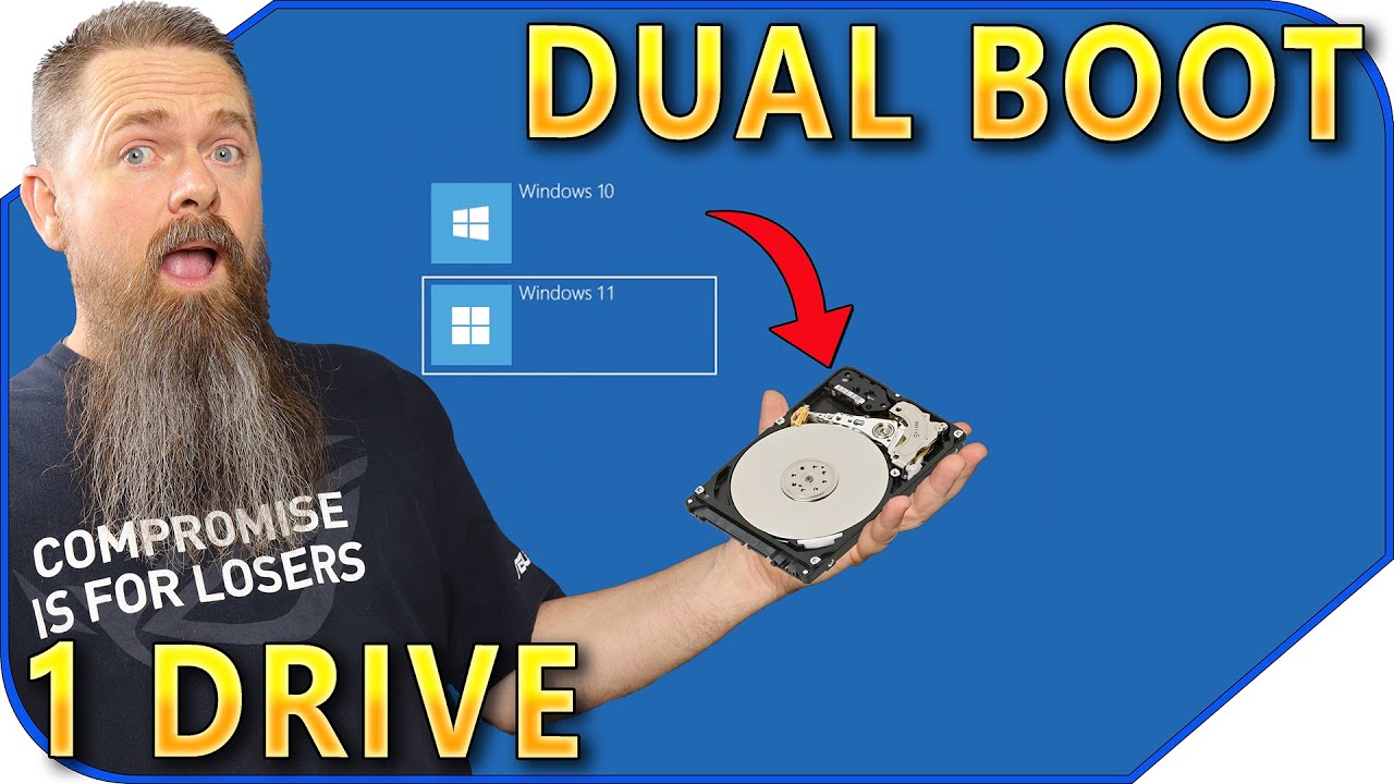 Dual Boot With Only One Drive!!