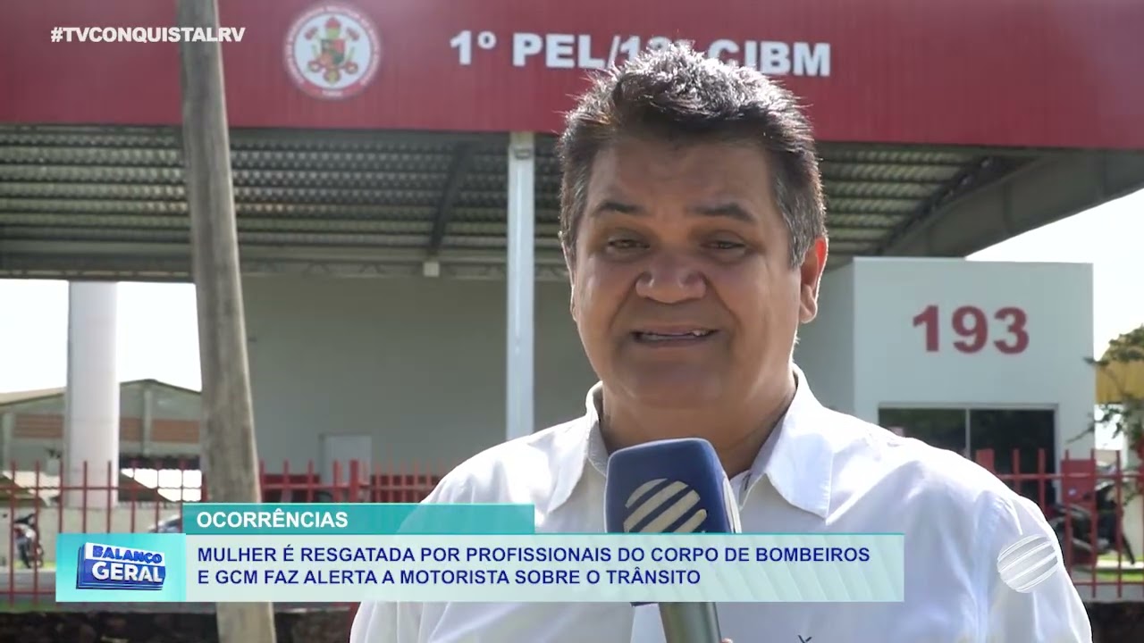 Bombeiros resgatam mulher que caiu em poço em Lucas do Rio Verde