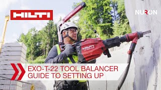 Hilti Nuron EXO-T-22 Tool Balancer - Quick Start Guide
