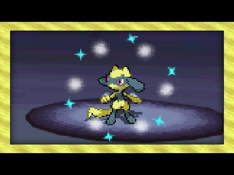 Live Shiny Riolu After 2,991 Random Encounters! (Pokémon White)