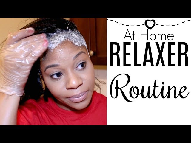 At Home Relaxer Routine Growing Long Relaxed Hair Kansas