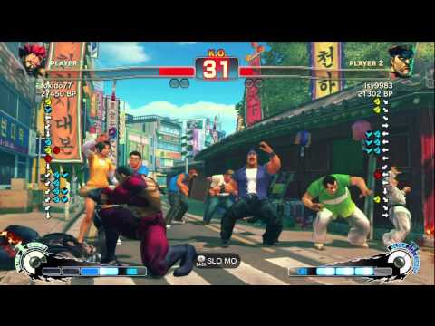 Tokido [Akuma] vs lsy9983 [Bison] SSF4 Japanese Online Ranked Matches - TRUE-HD