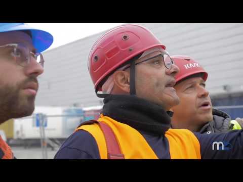 Sollevamento Passerella in Acciaio