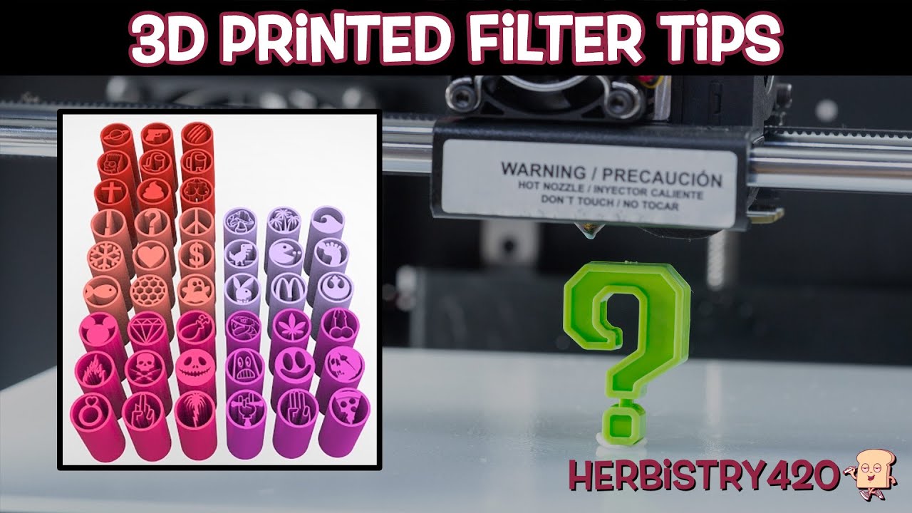 3D Printed Cannabis Filter Tips: 5 Best Uses