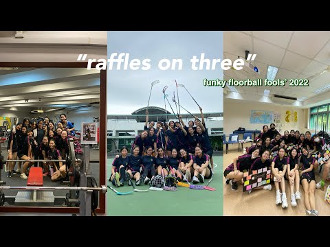 my 2022 with raffles floorball 🥅❤️‍🔥 | nsg, trainings and alot of inside jokes💯