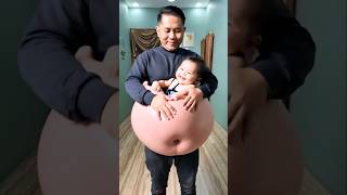 Download lagu ada bayi lucu di atas perut ayah abidzar mp3