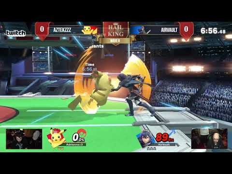 Hail To The King 4: AztekZzz (Luigi) vs Airvault (Lucina) - Wave B