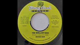 Beenie Man - 100 Dollar Bag - Young Blood 7inch 1999 Ants Nest Riddim