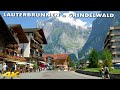 Lauterbrunnen to Grindelwald Switzerland 4K 60p 🇨🇭