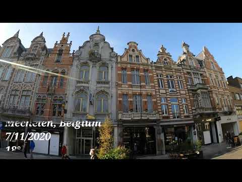 Mechelen, Belgium 4K Walking Tour 2020 - جولة في مدينة ميشيلين البلجيكية