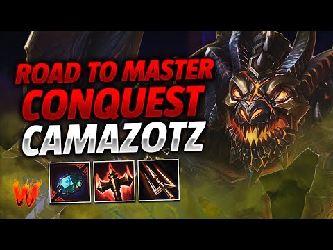 CAMAZOTZ, ESTO NO ESTA NADA MAL :D - Warchi - Smite Road to Master Conquest