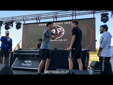 Exhibicion en Uruguay Music Trap! KILATE vs SOK