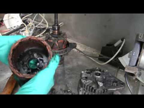 alternator fix rebuild Isuzu 4HE1 NPR200 NPR70