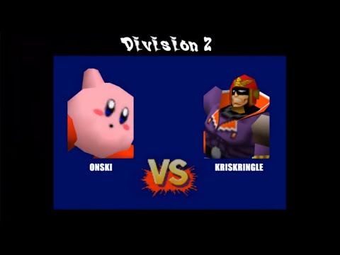 SNOSA IV - Onski (Kirby) Vs. KrisKringle (Captain Falcon) Super Smash Bros. Division 2