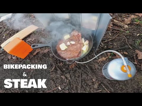 Bikepacking with GoPro Hero 8- Cooking the Best Outdoor Steak