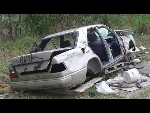 Mercedes Benz E200 - W124 - Opusteny vrak