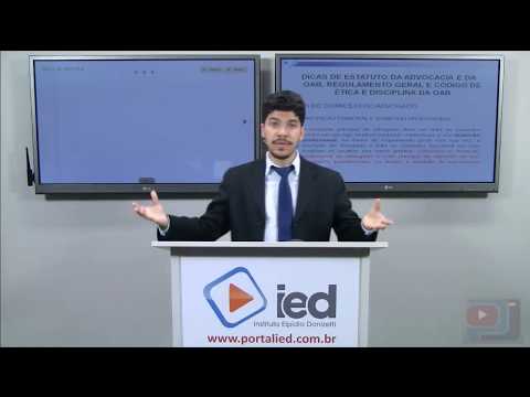 OAB SEM DRAMA: TOP 10 ÉTICA E ESTATUTO OAB - Exame de Ordem