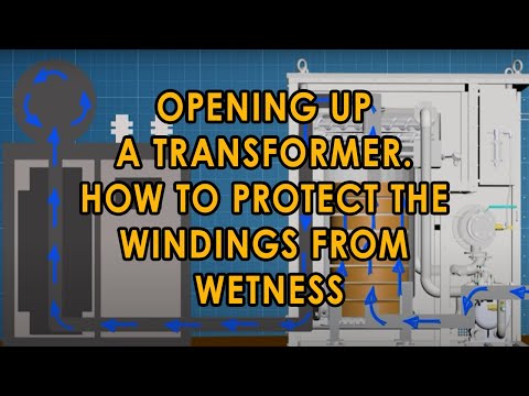 Transformer windings protection from moisture. Mojave Heat unit