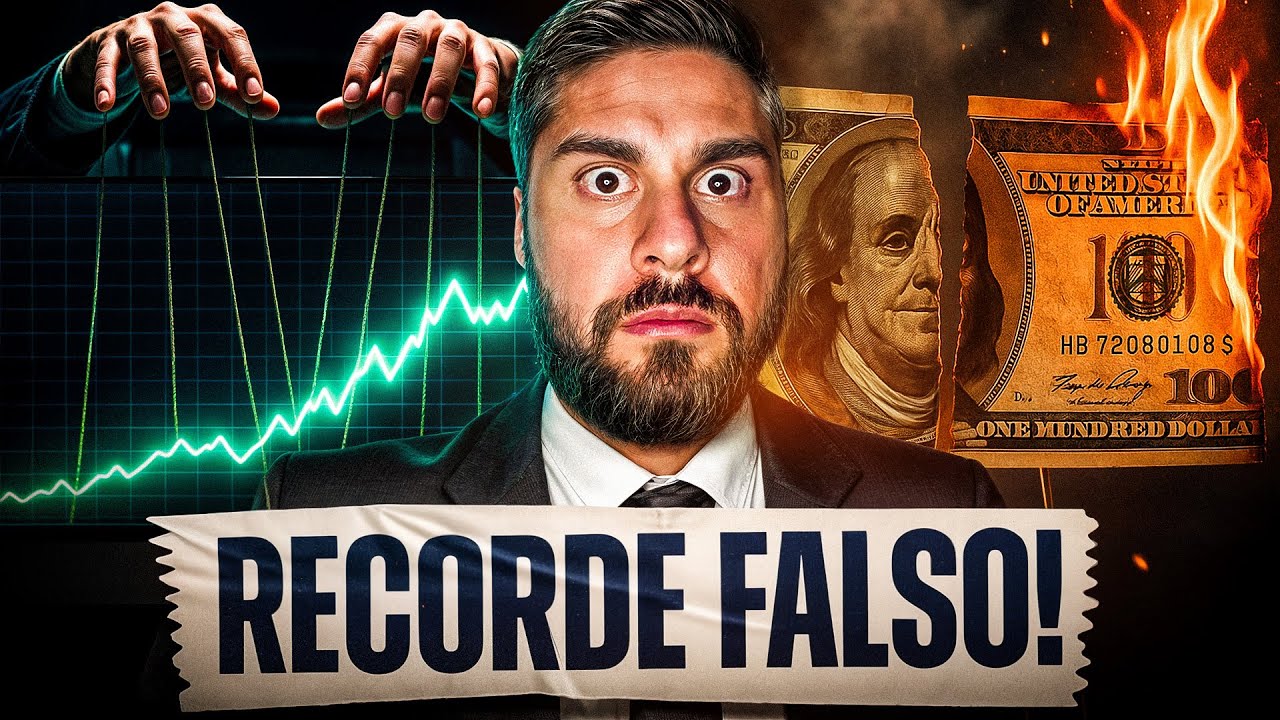 BOLSA BATE RECORDE, DÓLAR DERRETE: OPERAÇÃO PEGA-TROUXA