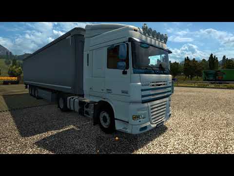 White DAF XF105 skin by PatricD (Download in description)