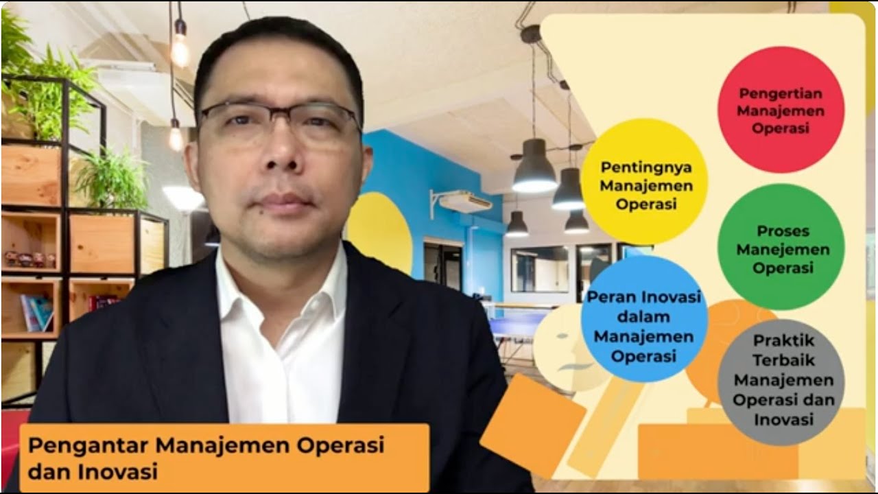 Bab 1: Pengantar Manajemen Operasi dan Inovasi - Manajemen Operasi dan Inovasi