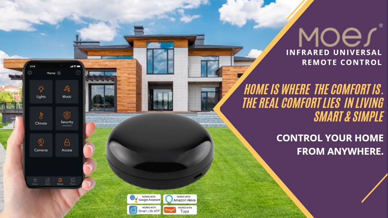 Wifi IR Controller l Tuya/Smart Life l Complete setup #Moes #smartlife  #automation