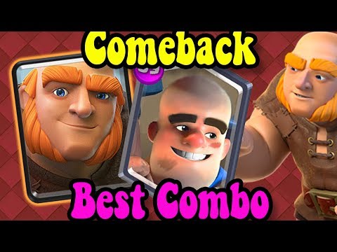 Giant Miner Comeback Meta 🏆6700👈 Best  Giant deck in clash Royale