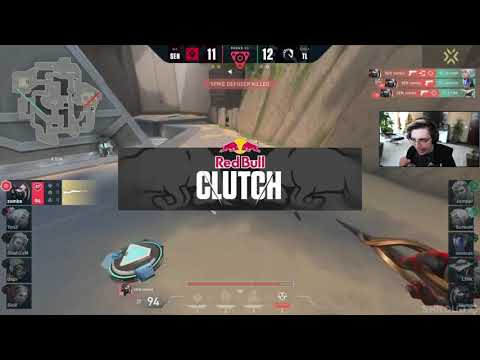 Shroud react to SEN zombs 1v3 clutch against TEAM Liquid