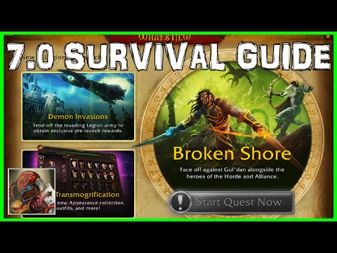 WoW Legion Patch 7.0 Survival Guide - Major Features Overview