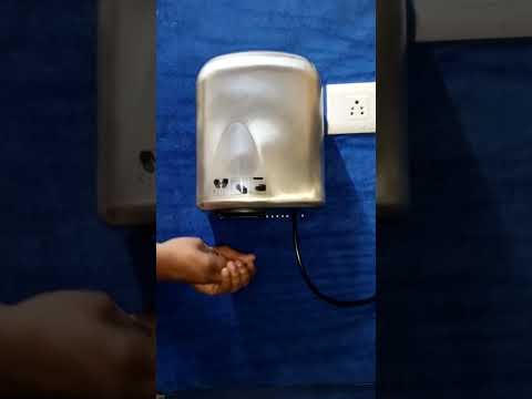Iitradeimex stainless steel automatic hand dryer, 220 volt