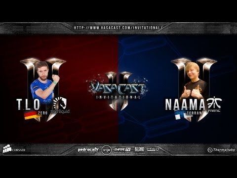 Vasacast Invitational (ENG) Day 1 - BO16 - LiquidTLO vs FnaticNaama - 1°Game