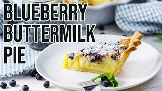 Delicious Desserts | BLUEBERRY BUTTERMILK PIE | How To Feed a Loon