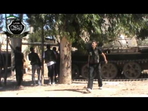 استعداد كتائب الفاروق للسيطرة على حاجز الملوك في مدينة تلبيسة في حمص