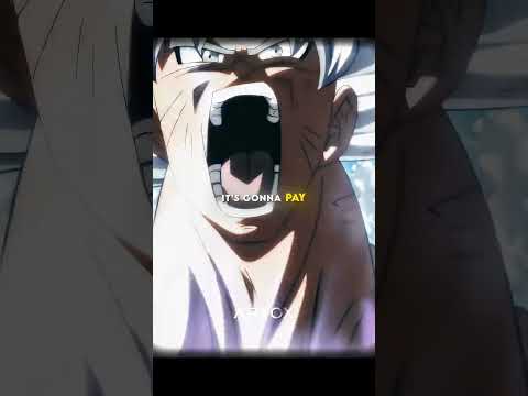 Goku ultra instinct edit #goku #dragonballsuper #dragonball #animeedit