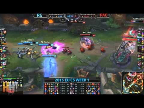 Reason Gaming vs n!Faculty - Highlights - EU Challenger Series W1D2