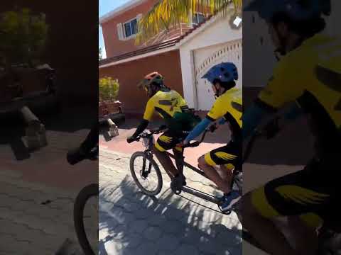 En el Colazo de Candelaria 2026, pasando por Usumatlán, Zacapa #mtb #tandem #ciclismo