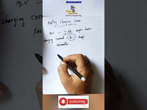 how to calculate battery charging time#BatteryLife#BatteryCapacity#ChargingCalculations#EnergyStorag