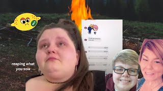 Amberlynn Reid fighting with people on the phone and burning every bridge she has