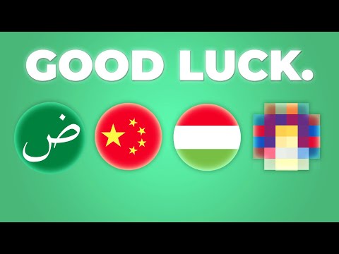 The Most Difficult Language In The World