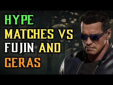 Hype Matches Against Fujin and Geras | Terminator High Level KL Ranked Matches | Mortal Kombat 11