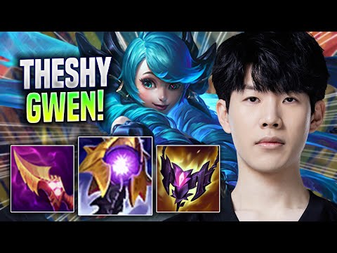 THESHY IS SO GOOD WITH GWEN! - WBG TheShy Plays Gwen TOP vs Sejuani! | Season 2022
