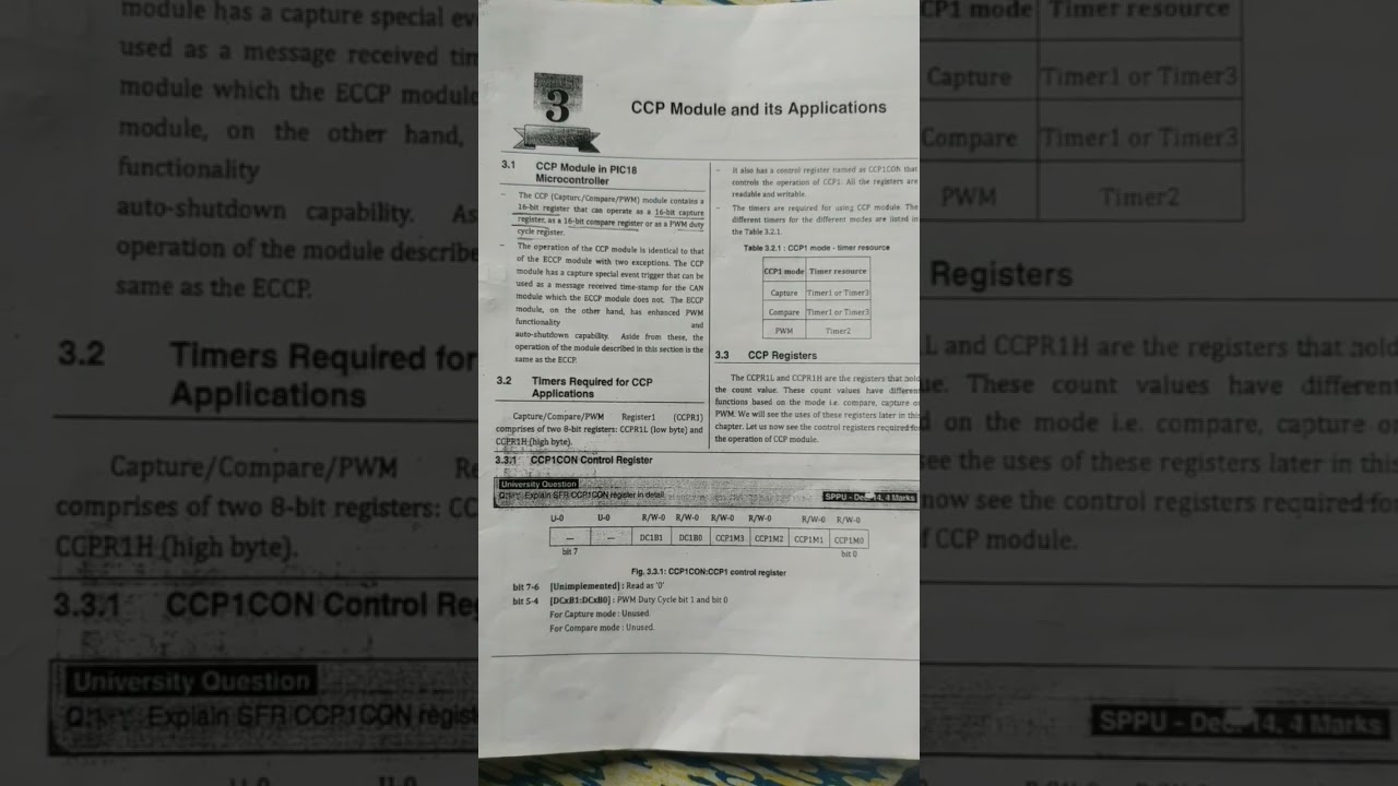 CCP module and it's applications