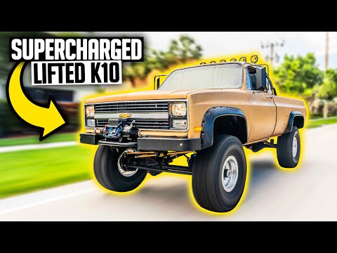 LT4 Swap Exhaust Fabrication for Supercharged K10 - Lifted Chevy Squarebody Ep. 10
